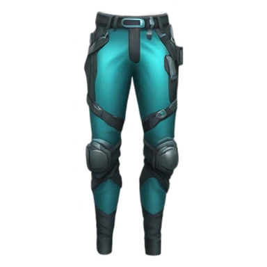 futuristic Technomancer Pants sticker