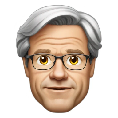 Mark rutte sticker