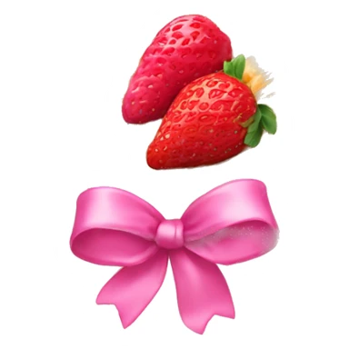 Croissant with strawberry filling, and on top there is a pink ribbon sticker