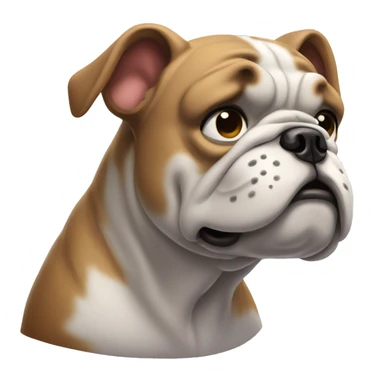 bulldog ingles error 404 sticker