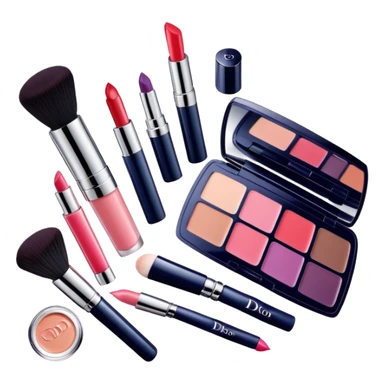 Maquillaje dior sticker