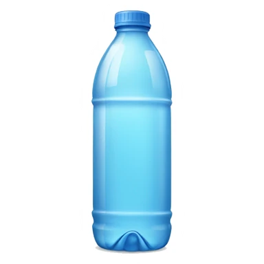 A bottle of water sticker