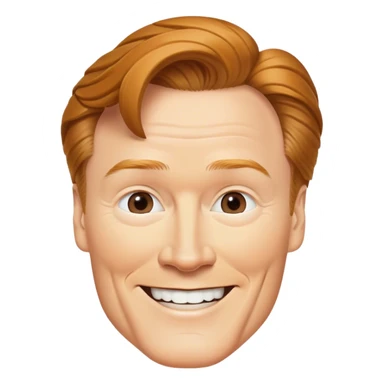 conan o'brien emoji sticker