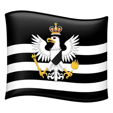 Prussia flag sticker