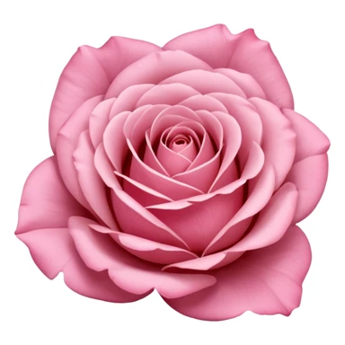 “A Polaroid photo of a pink rose  sticker