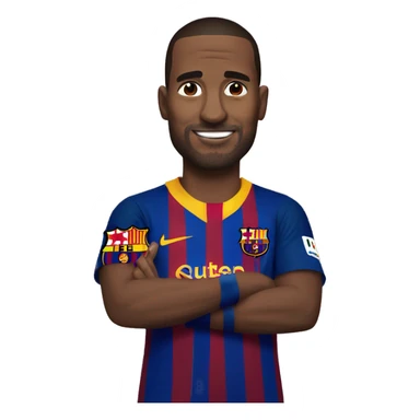 Jugador del fc barcelona sticker