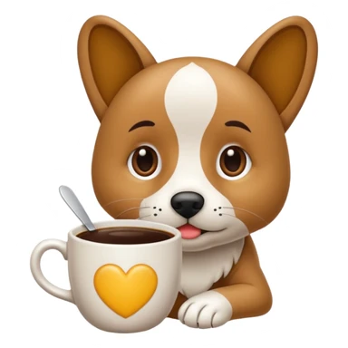 Polis üniforması giyen köpek sticker