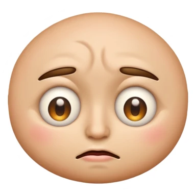 emoji eye bags sticker