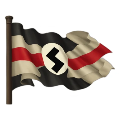 National socialist flag from 1940 sticker