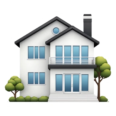 home modern but cute sticker