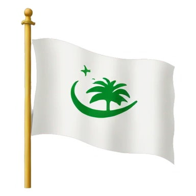 Shahada flag sticker