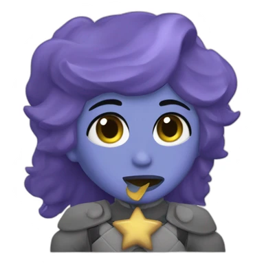 Noche estrellada de vango sticker