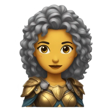 Leona bebe con pestañas sticker