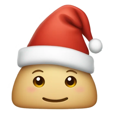 Cute Christmas hat sticker