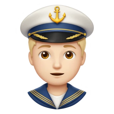 emoji marinero dice que no sticker