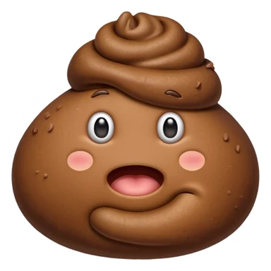 Poop and dick emoji sticker
