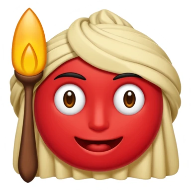 seta sólida vermelha para marcar início de frase sticker