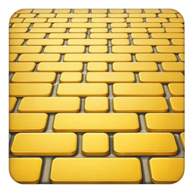 The yellow brick road  sticker