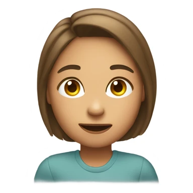 Draw a girl saying “GLO” in speech bubble  sticker