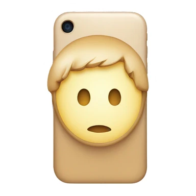 iphone with capcut logo in the screen sticker