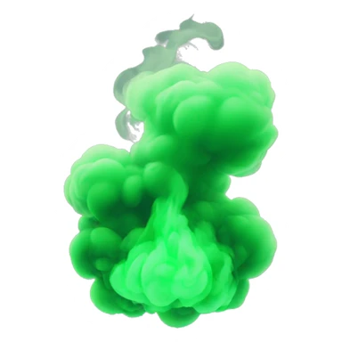 green smoke sticker