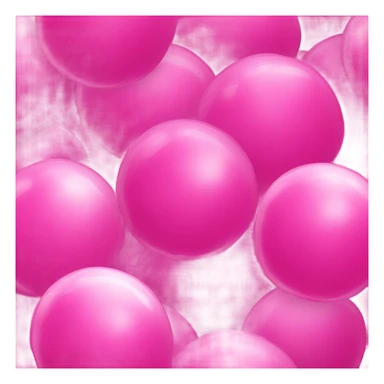 Pink beach ball  sticker