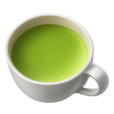 Cup of matcha sticker