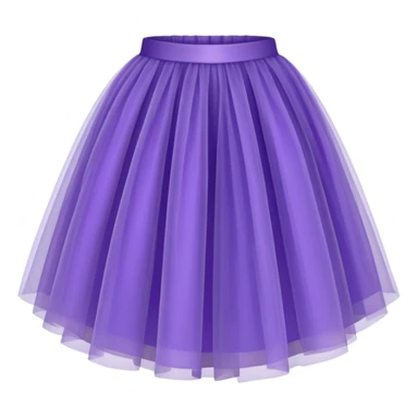 cinematic-realistic-purple-tutu,-layers-of-fine,-soft-tulle-forming-a-voluminous-and-airy-skirt,-delicate-folds-catching-the-light,-slightly-frayed-edges-adding-authenticity,-glowing-softly-with-a-warm-and-ethereal-elegance sticker