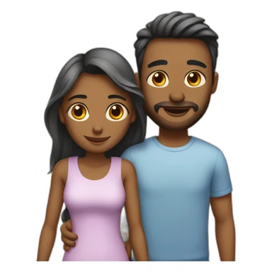 men and women in relationship sticker