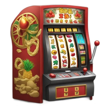 japanese-slot-machine sticker