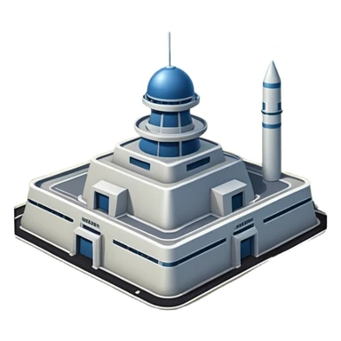 modern defense facility sticker