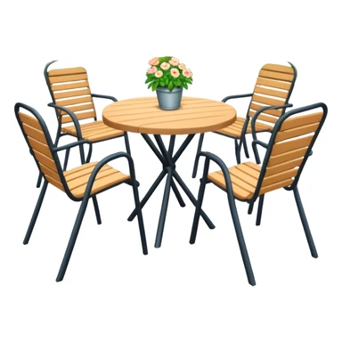 garden furniture sticker