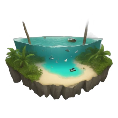 bermuda triangle sticker