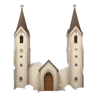 eglise kawaii sticker