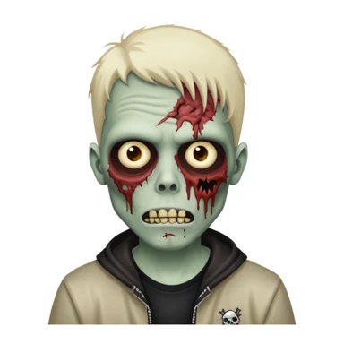 zombie trapstar  sticker