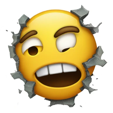 infected decrepit emoji sticker