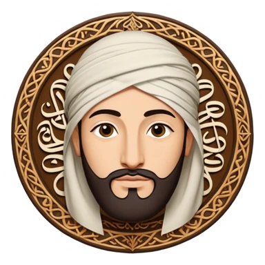 Allah Witten in Arabic sticker