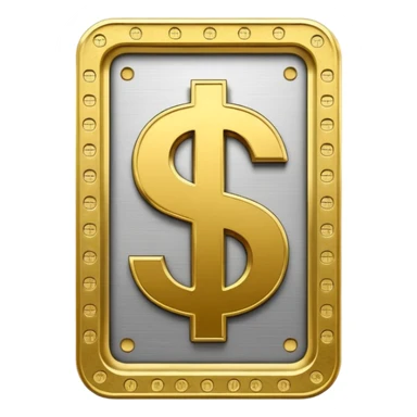 vertical video frame with a dollar sign sticker