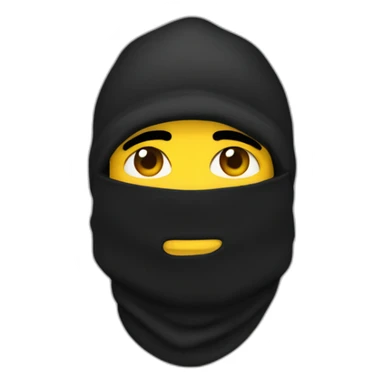 rapper with balaclava 667 sticker