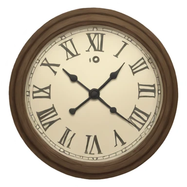 bourdaux clock sticker