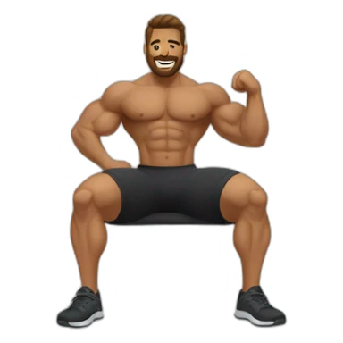 Leg day gym sticker