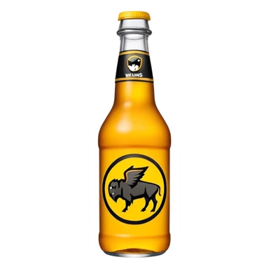 Buffalo Wild Wings bottle sticker