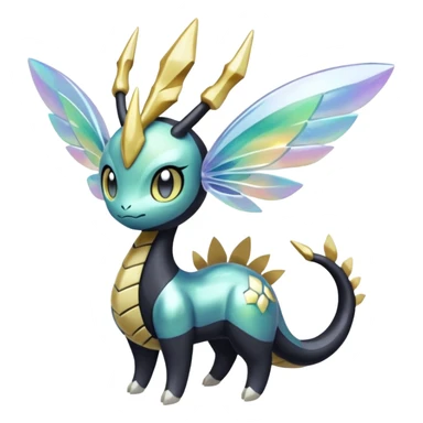 Meloetta-Amaura-Giratina-Pokémon-Fakémon-fusion-hybrid-creature sticker