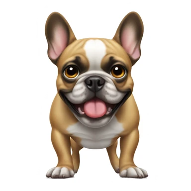 French bulldog twerking sticker