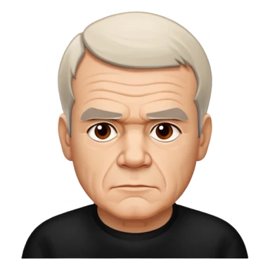 Serious Milan Kundera sticker