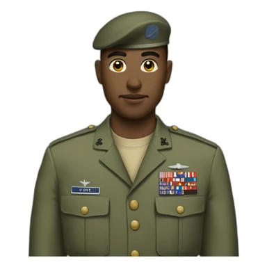 The military sticker