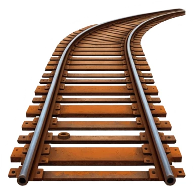 Railway Track sticker