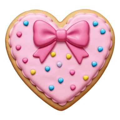 Coquette Christmas cookie sticker