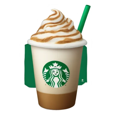 Starbucks toffee nut latte sticker