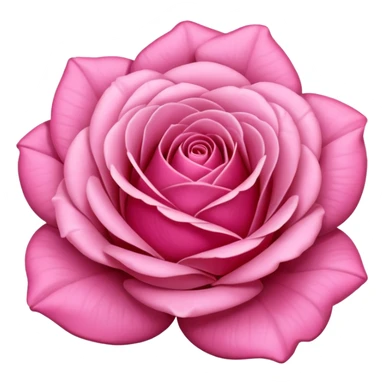 Pink rose sticker